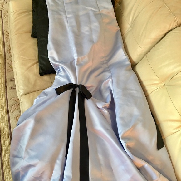 Jessica Mcclintock Periwinkle gown - Picture 4 of 8